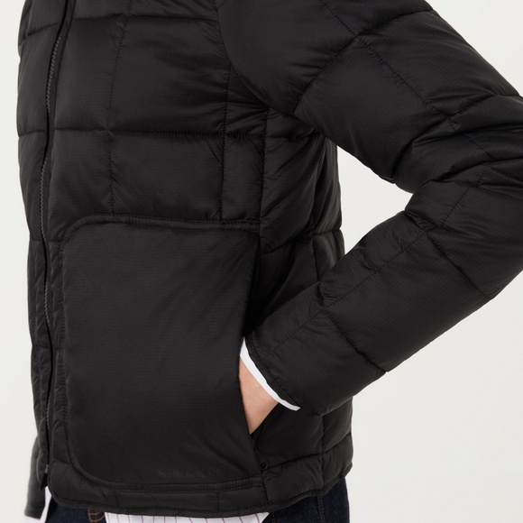 Frank And Oak The Aero Packable Puffer Jacket in Black Size MM - Picture 3 of 3